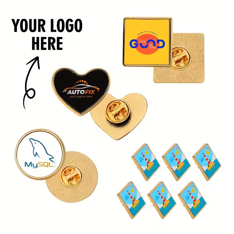 Photographic Memory - Op maat gemaakte foto-/logo-bedrijfsbadges Gepersonaliseerde foto-creatieve