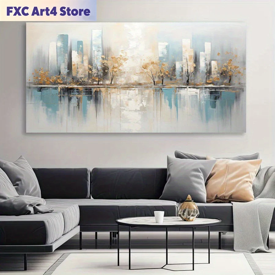 Photography Geometry - Frameloze moderne abstracte canvaskunst - Frameloze