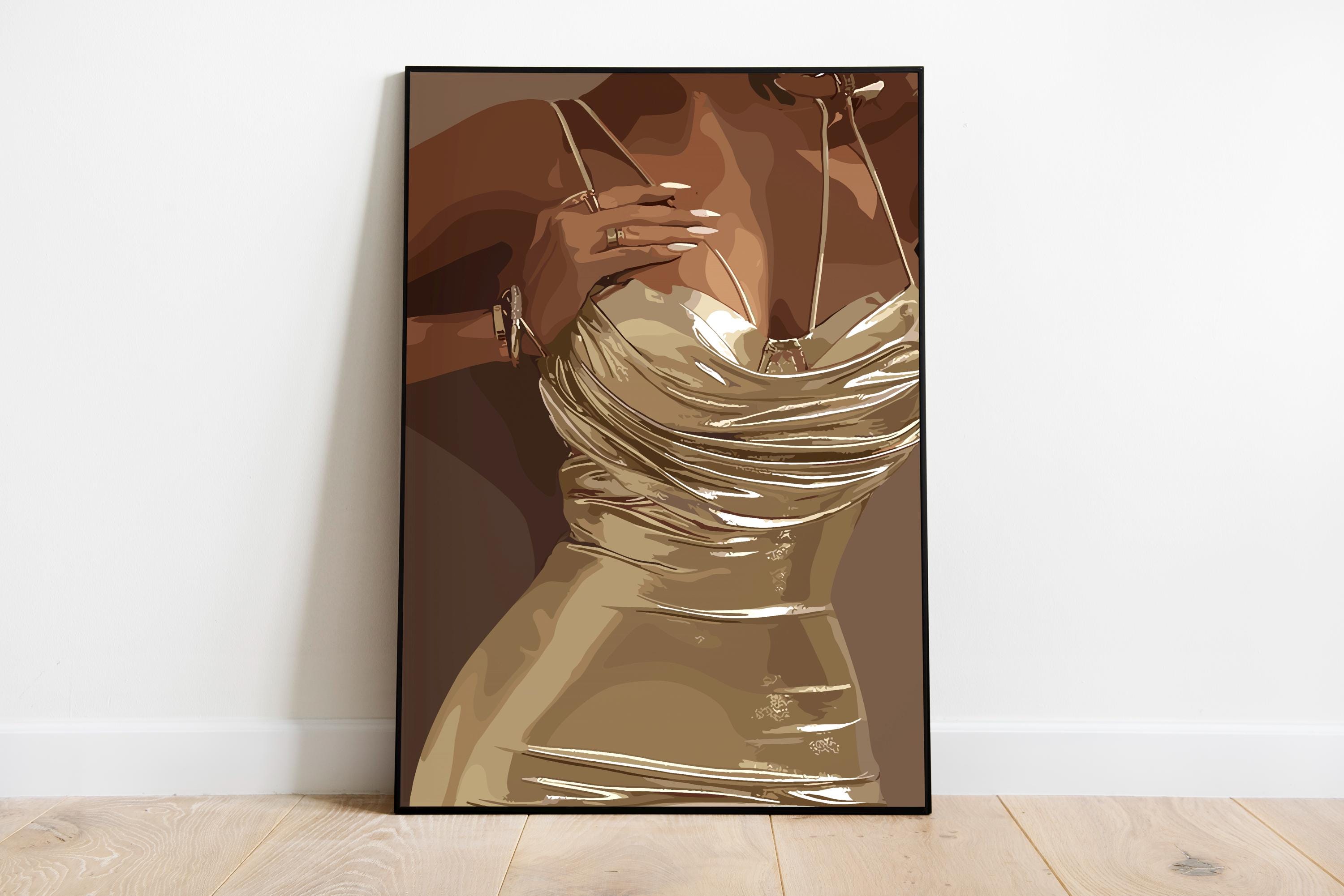 Zwart Meisje Modieuze Vrouwen  - Photography Design recensie en prijs