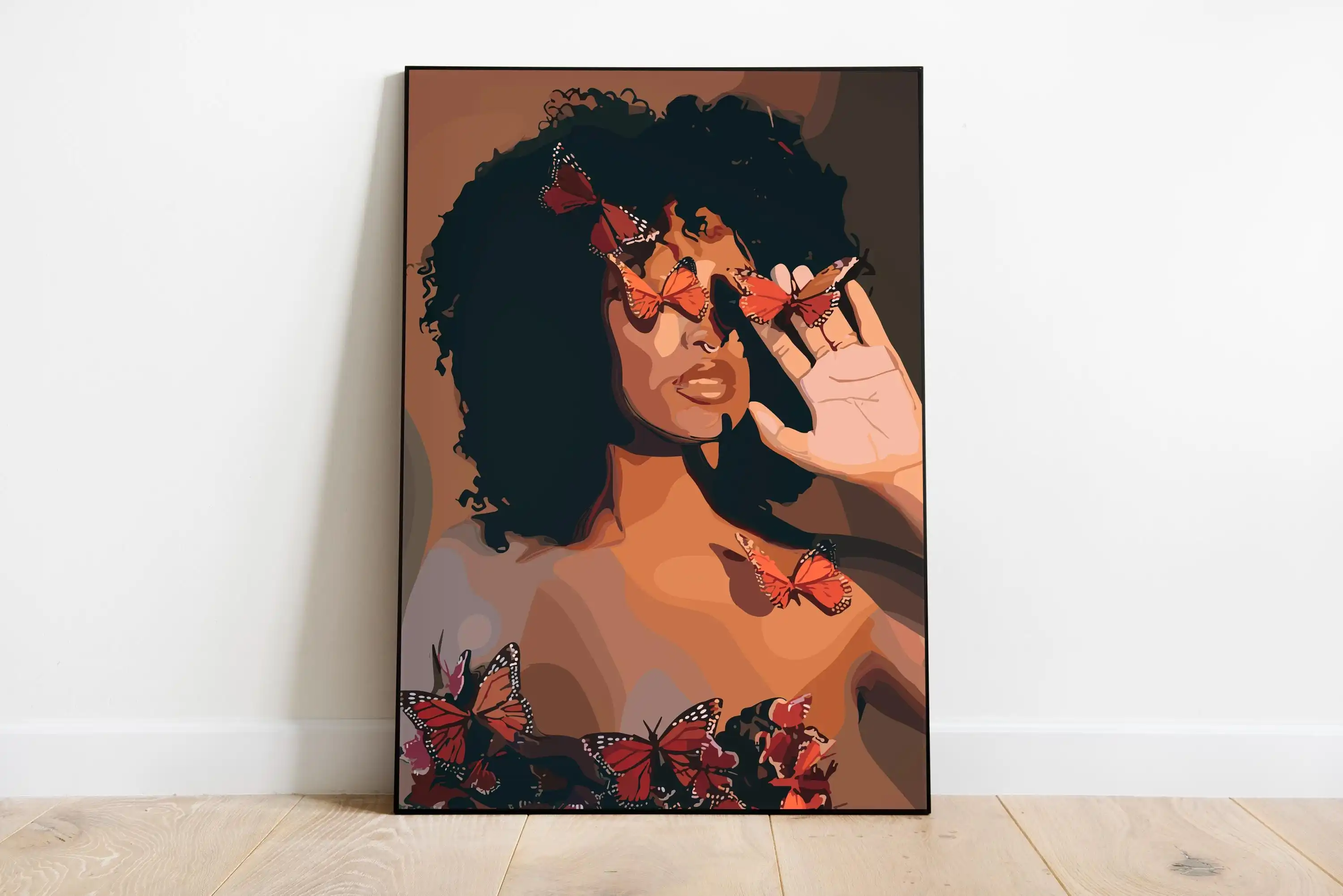 Zwart Meisje Modieuze Vrouwen  - Photography Design recensie en prijs
