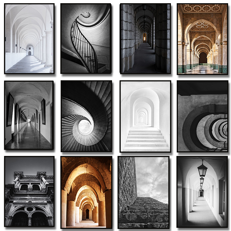 Moderne abstracte zwart-witte  - Photography Design recensie en prijs